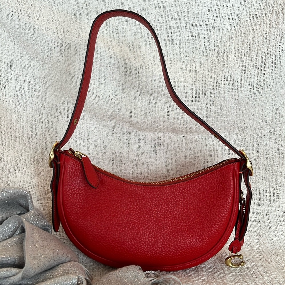 Coach Red Luna Shoulder Bag